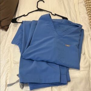 Figs Classic Blue Medical Scrubs